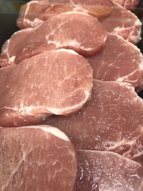 Pork loin Steaks - (1kg)