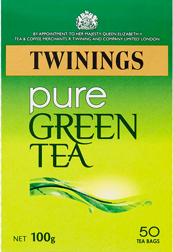 Twinings Pure Green Tea Bags 50EA